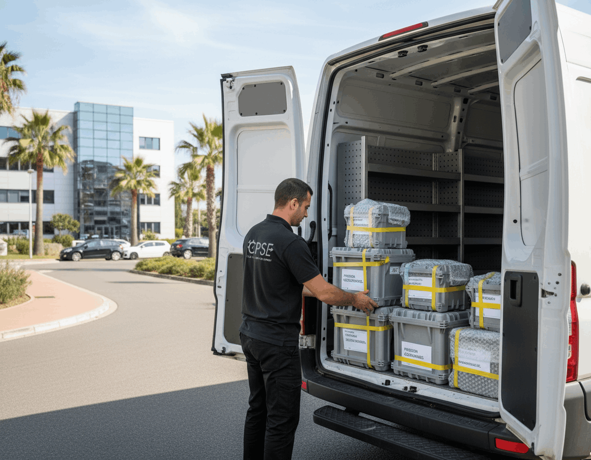 Transport de prototypes et pièces détachées