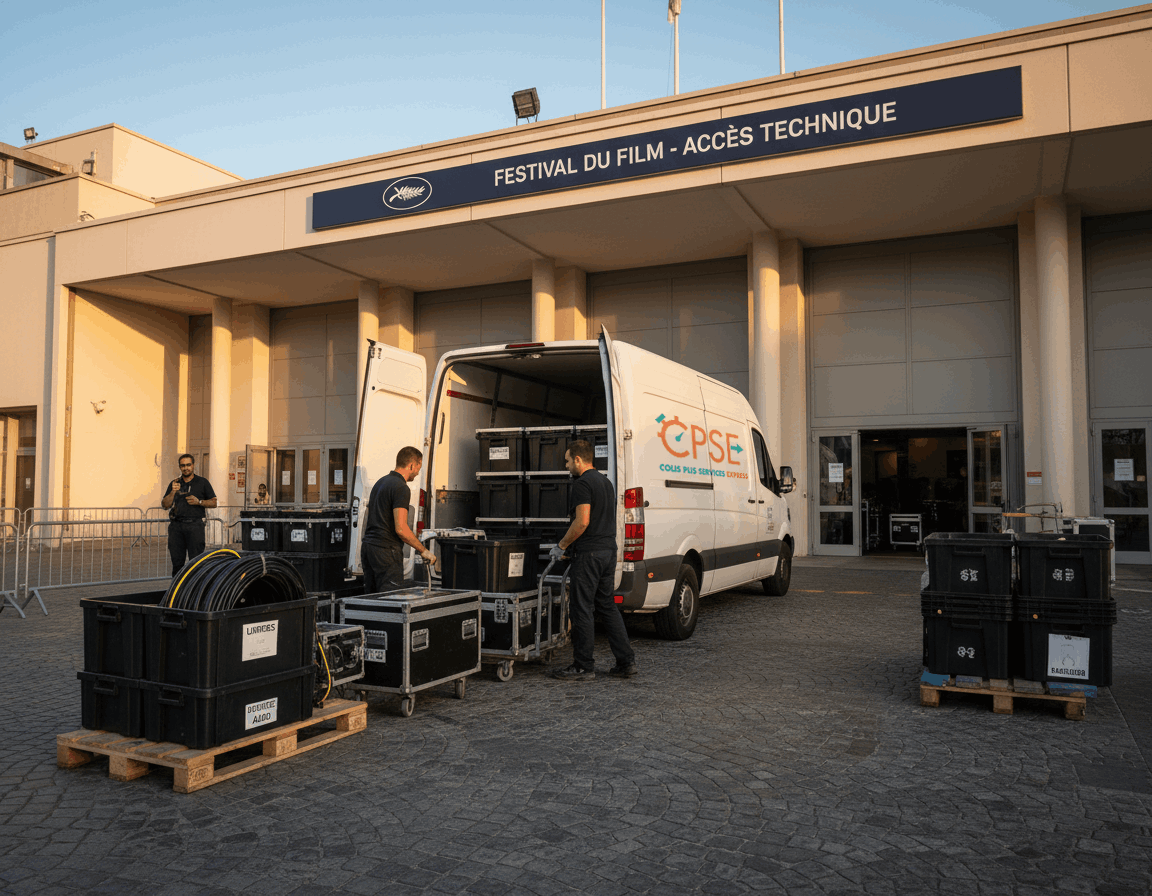 Livraison express par coursier