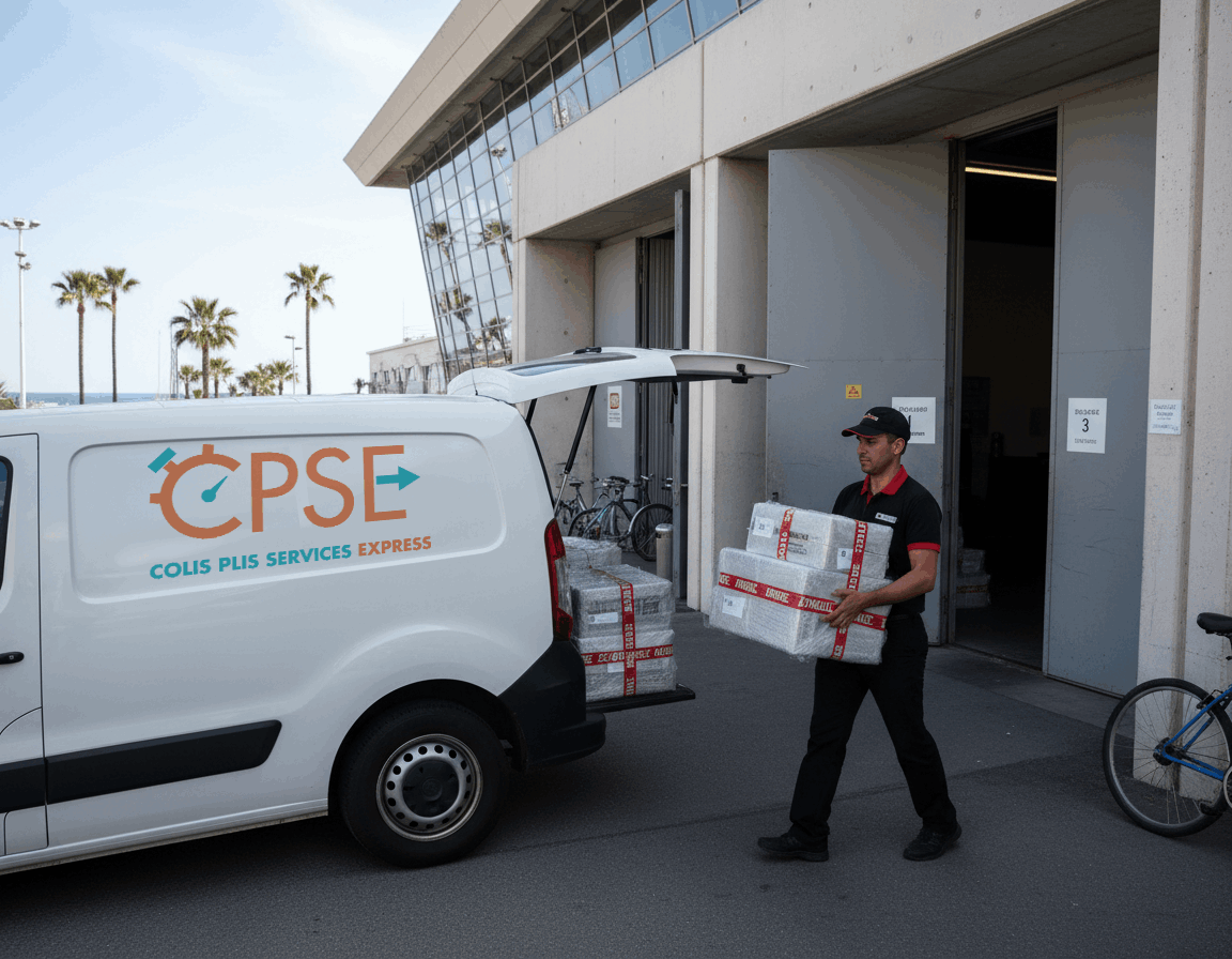 Livraison express par coursier