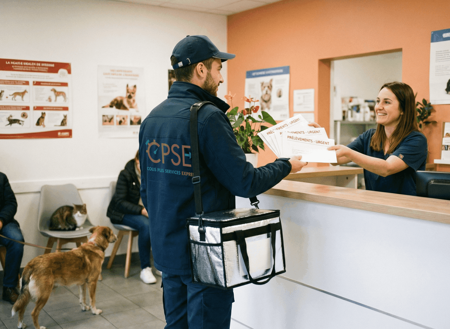 Transport prélèvement vétérinaire